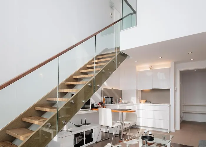 Appartement Skau Eurovea Duplex Danube Exclusive View Free Parking *